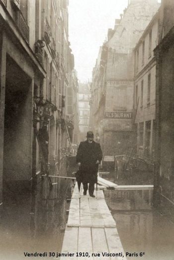 28 janvier 2010 : 100e anniversaire d'une crue exceptionnelle de la Seine à Paris