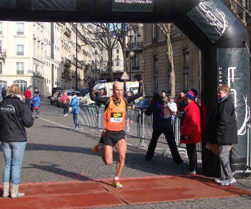 Vincent Rousseau, vainqueur du 10km