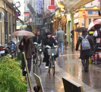 Le cycliste persona non grata 