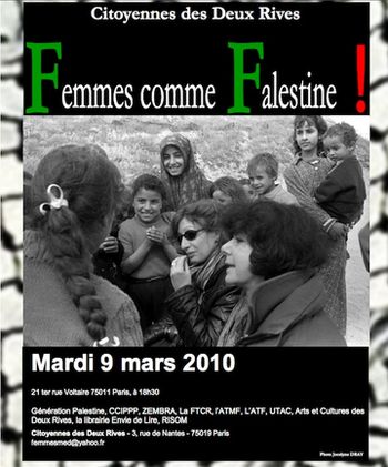 Soirée de solidarité avec les femmes de Gaza