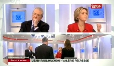 Jean-Paul Huchon - Valérie Pécresse : le dernier débat