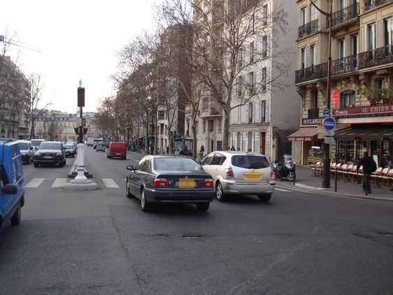 Un musoir devrait être installé au milieu du carrefour Montparnasse - Cherche-Midi