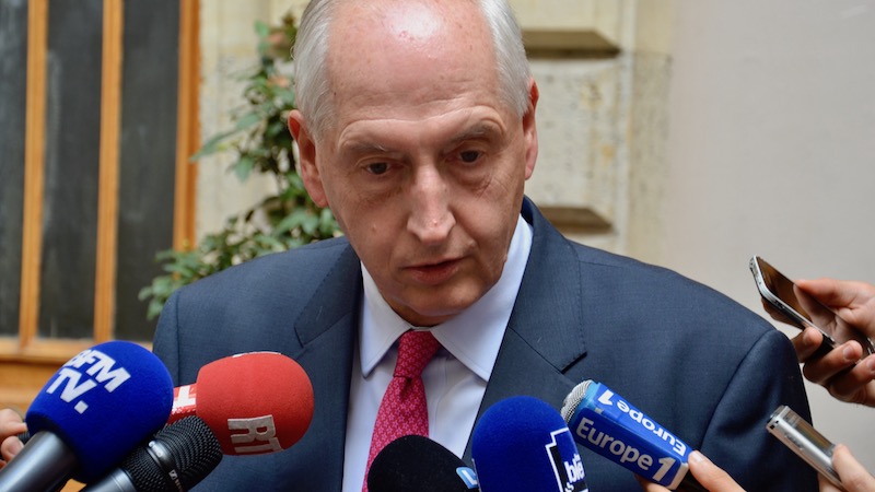 Le Préfet de police de Paris donne la position de l'Etat suite au vote du conseil de Paris sur la rive droite des berges de Seine le 26 septembre 2016 © VD / Paris Tribune
