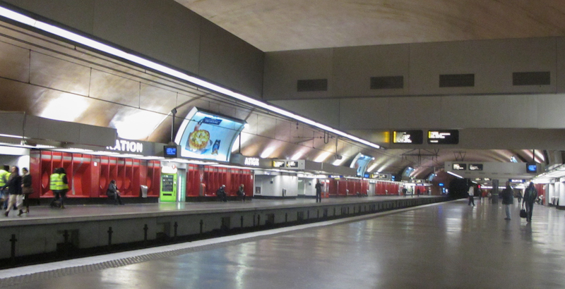 Gare Nation RER A Station Nation - Poudou99 Creative Commons 4.0