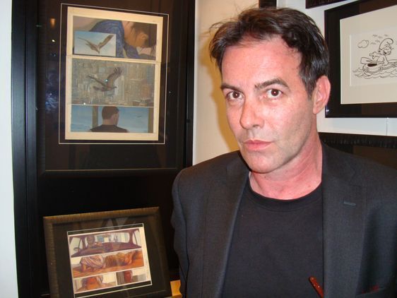 Eberoni, lauréat du Prix du meilleur album de BD avec