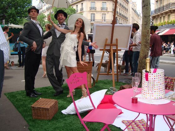 L'équipe de France Galop assure la promotion du Prix de Diane