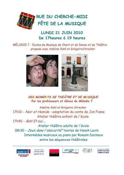 Juin 2010 : La rue du Cherche-Midi fête la musique