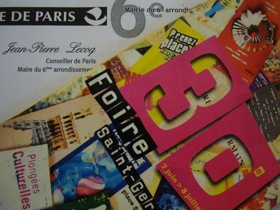 Le programme de la Foire Saint-Germain en 2007