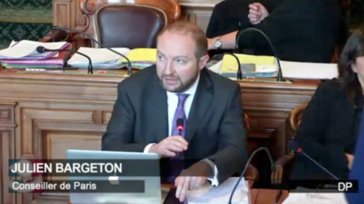 conseil de paris 2 mai 2018 © capture d'écran