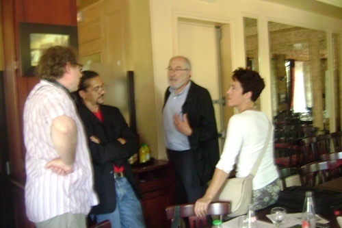 Au centre Georges Pencréac'h