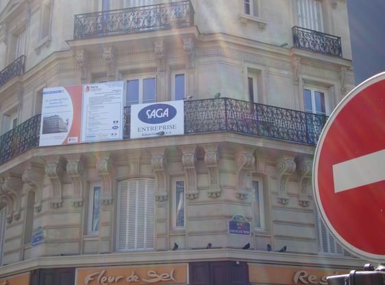 Le chantier au 32 boulevard Montparnasse est arrêté jusqu'à nouvel ordre