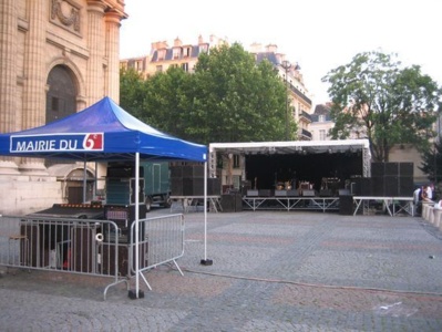 Le bal du 13 juillet 2006 dans le Village Saint-Sulpice