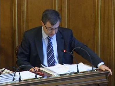 (c) Conseil de Paris le 11 mai - Jean-Pierre Lecoq défend le rôle des présidents de caisse des écoles