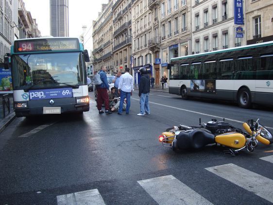 Glissade rue de Rennes
