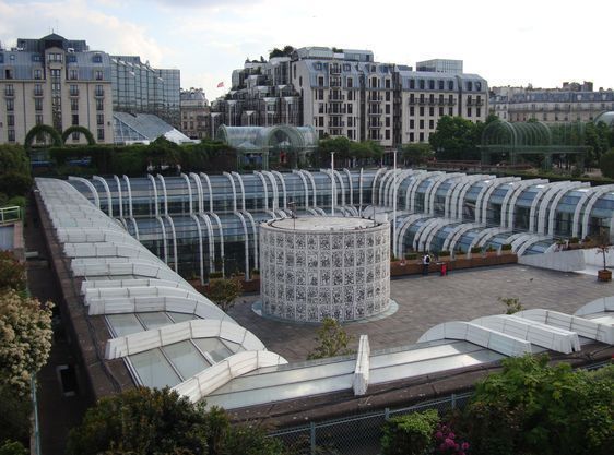 Vue sur le Forum des Halles