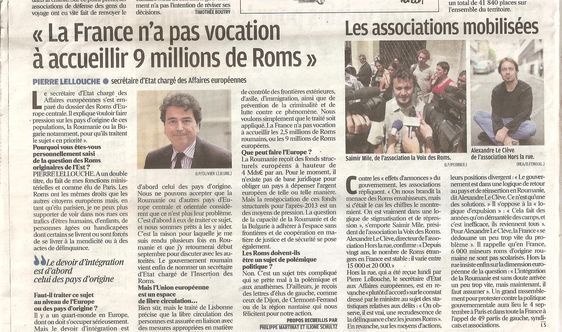 La page 2 du Parisien du 5 août