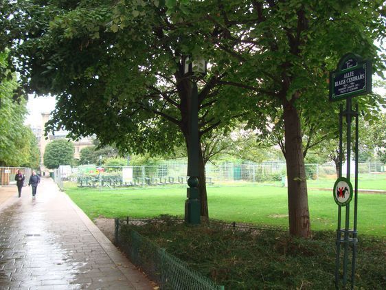 Allée Blaise Cendrars le 17 août à 7h35