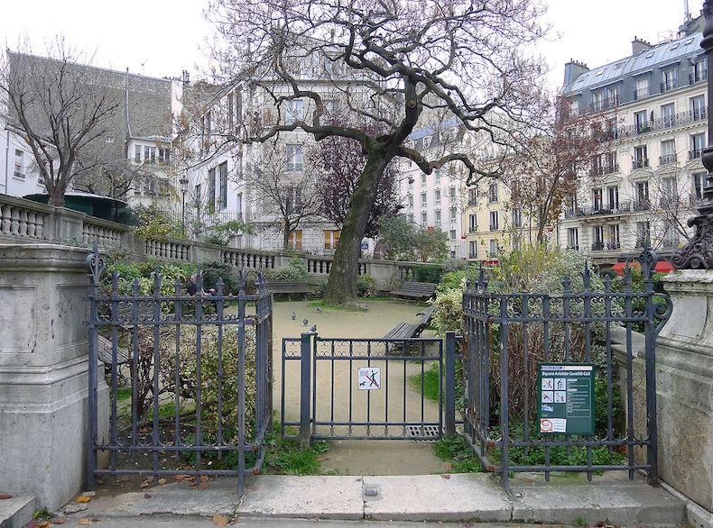 Square Aristide Cavaille Coll dans le 10e arrondissement de Paris © Mbzt CC BY-SA 4.0