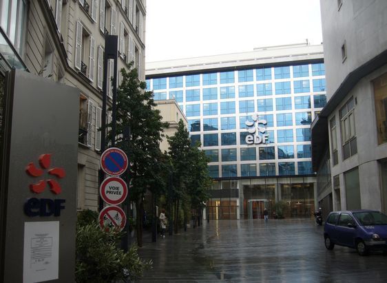 Le siège d'EDF avenue de Wagram dans le 8ème arrondissement