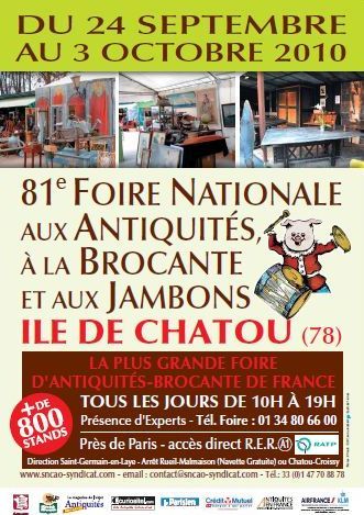 Du 24 septembre au 3 octobre à Chatou