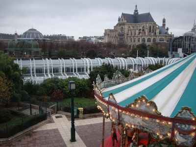L'emplacement de la future canopée