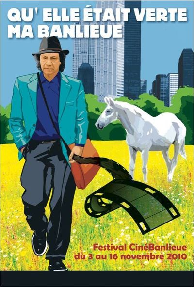 Affiche du Festival CinéBanlieue 2010