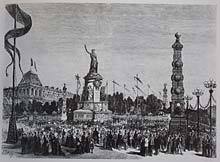 Crédit photo : Texier - La place de la République