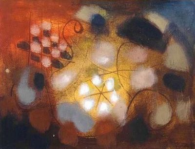 Huiles et aquarelles de Véra Pagava et Nicolas Wacker à la Galerie France.