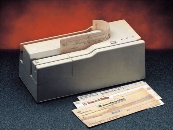 Lecteur de chéquier Seac.