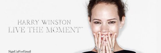 Harry Winston, joailler américain à Paris.