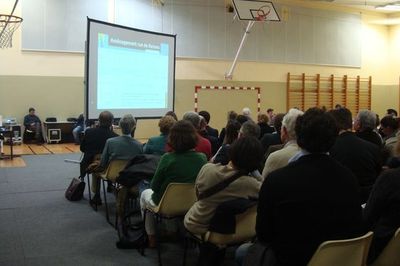 Réunion publique au gymnase Littré © VD - PT.
