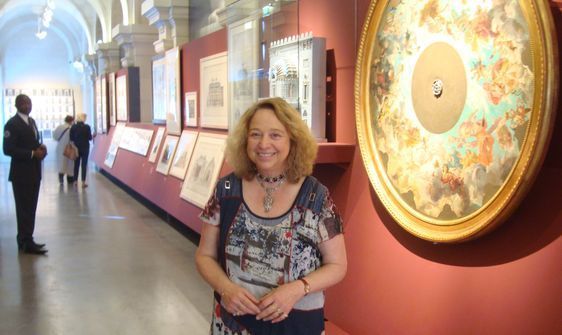 Caroline Mathieu, commissaire de l'exposition et conservatrice au Musée d'Orsay - Photo : Louise Wessier.