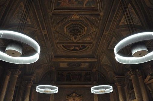 Le Foyer historique de La Gaîté Lyrique après sa rénovation, vu par l'artiste Matt Pyke © Matt Pyke.