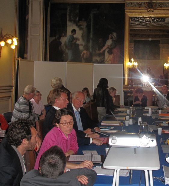 Laurence Girard, l'une des deux élues de l'opposition d'arrondissement - Photo : Julie Hammett.