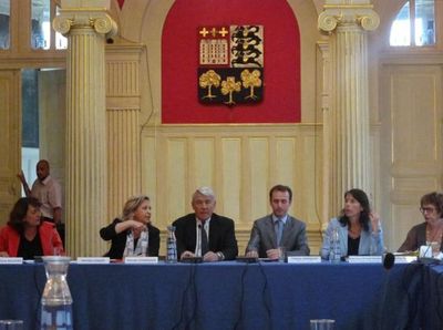 Conseil d'arrondissement le 9 juin 2011. Photo : Julie Hammett.