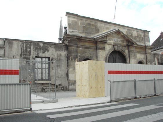 Accès vers la chapelle Laennec le 17 septembre 2011 - Photo : VD.