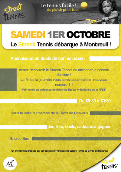 1er octobre 2011 : Duels de Street Tennis