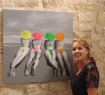 Safia Bollini : une artiste qui célèbre la Femme et le Vin