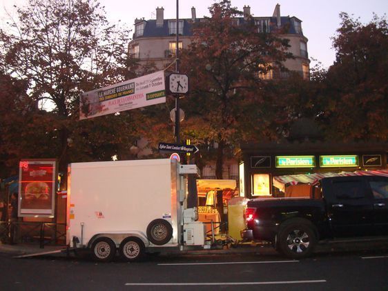 Le marché gourmand du 29 septembre au 1er octobre 2011 sur la Place dite de la Convention - Photo : VD.