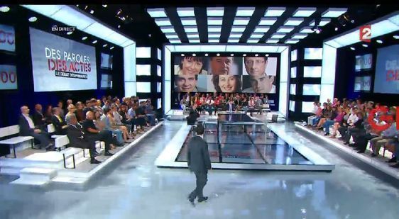 Le premier débat des Primaires socialistes (c) France 2.