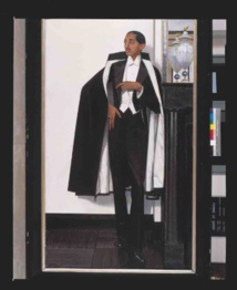 The Maharaja of Indore in Western dress, 1929, painted by Bernard Boutet de Moncel ©Adagp, Paris, 2019