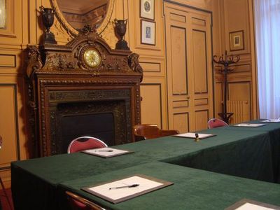 Avant le conseil d'arrondissement - Photo : VD.