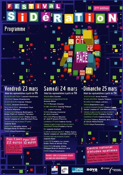 23 - 25 mars 2012 : Festival SIDÉRATION