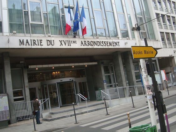 La mairie du 17e arrondissement de Paris - Photo : VD.