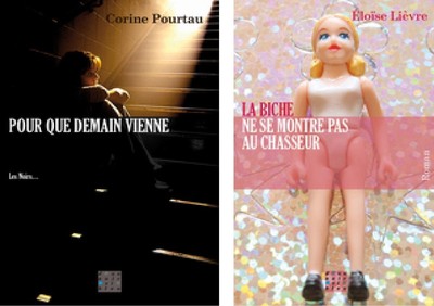 Corine Pourtau et Eloïse Lièvre font leur mardi littéraire au café de la mairie, place Saint Sulpice.