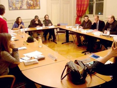 La précédente réunion du conseil de quartier le 17 janvier 2012, après une pause entre janvier 2011 et janvier 2012 - Photo : VD.