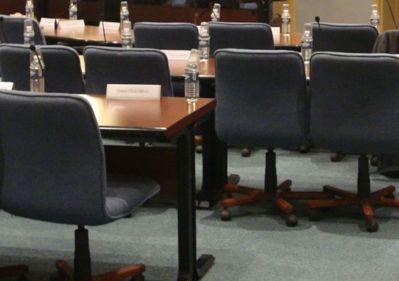 Salle du conseil du 15e arrondissement - Photo : VD.