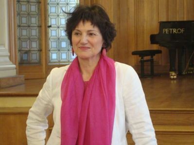 Dominique Bertinotti peu avant son dernier conseil d'arrondissement - Photo : VD.