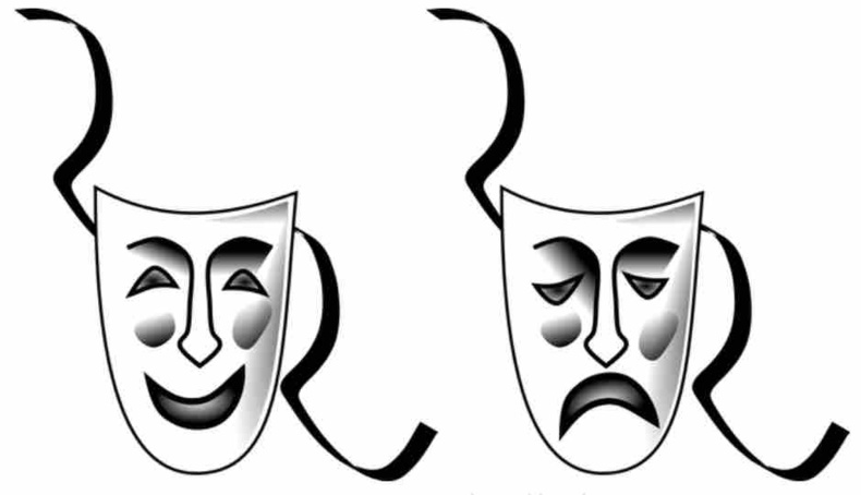 Masque qui rit et masque qui pleure © zorlot CC-BY SA 3.0