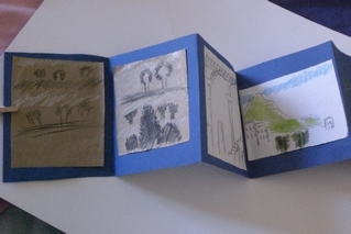 Parcours-atelier de dessin pour les enfants : "Carnets de voyage"